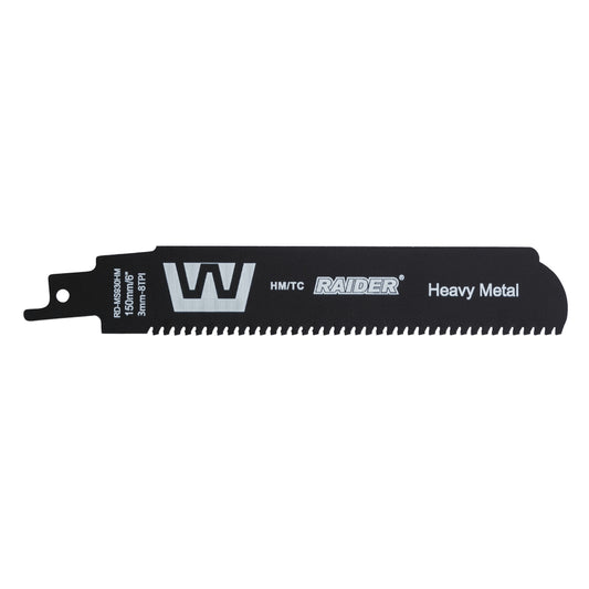 Raider Accessories Lama fierastrau sabie metal 150x3.0mm 8TPI heavy MS930HM