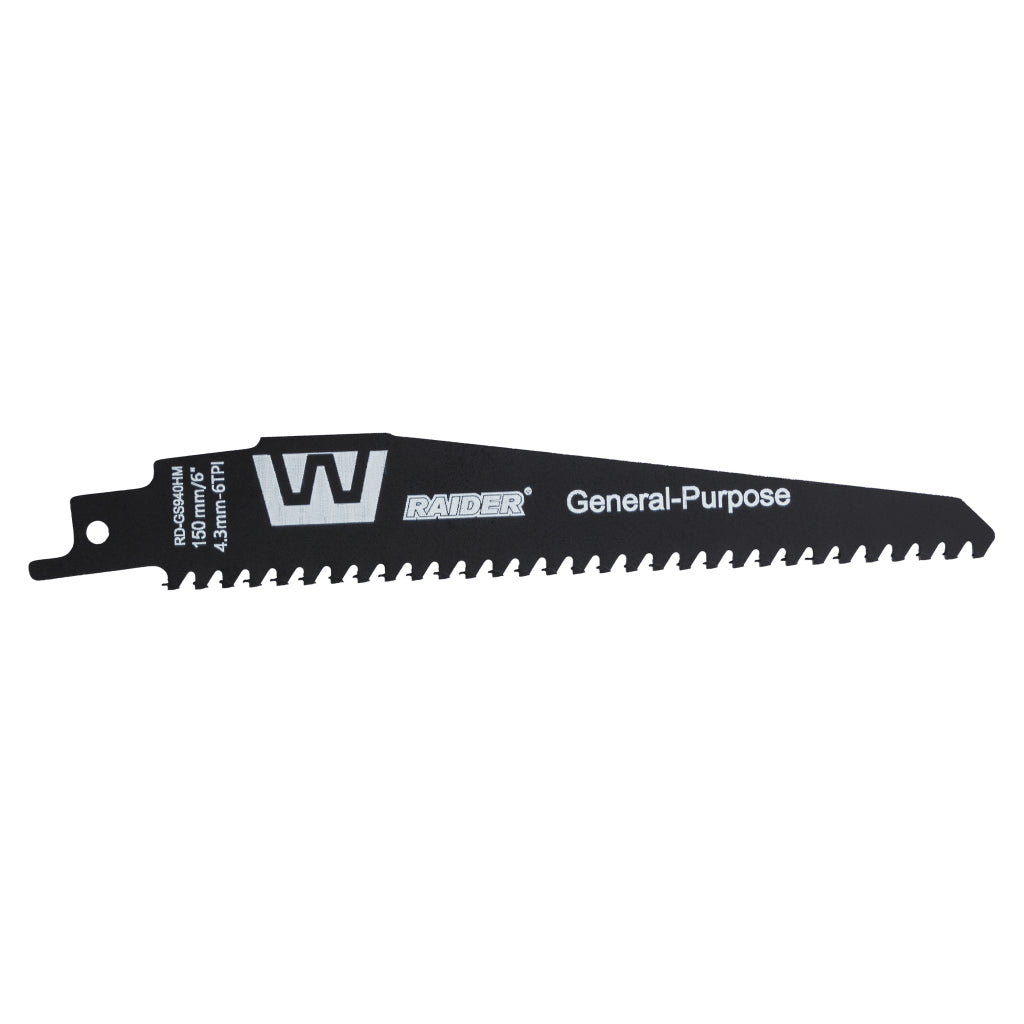 Raider Accessories Lama fierastrau sabie universala 150x4.3mm 6TPI GS940HM