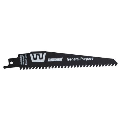 Raider Accessories Lama fierastrau sabie universala 150x4.3mm 6TPI GS940HM