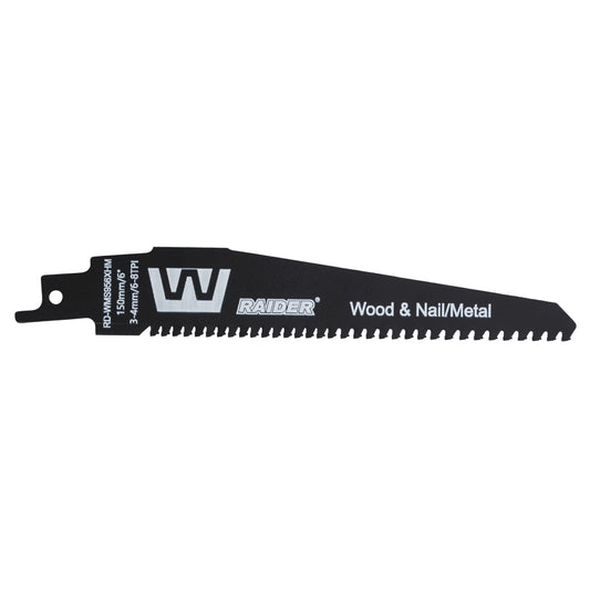 Raider Accessories Lama fierastrau sabie W&N 150x3.0/4.0mm 6/8TPI