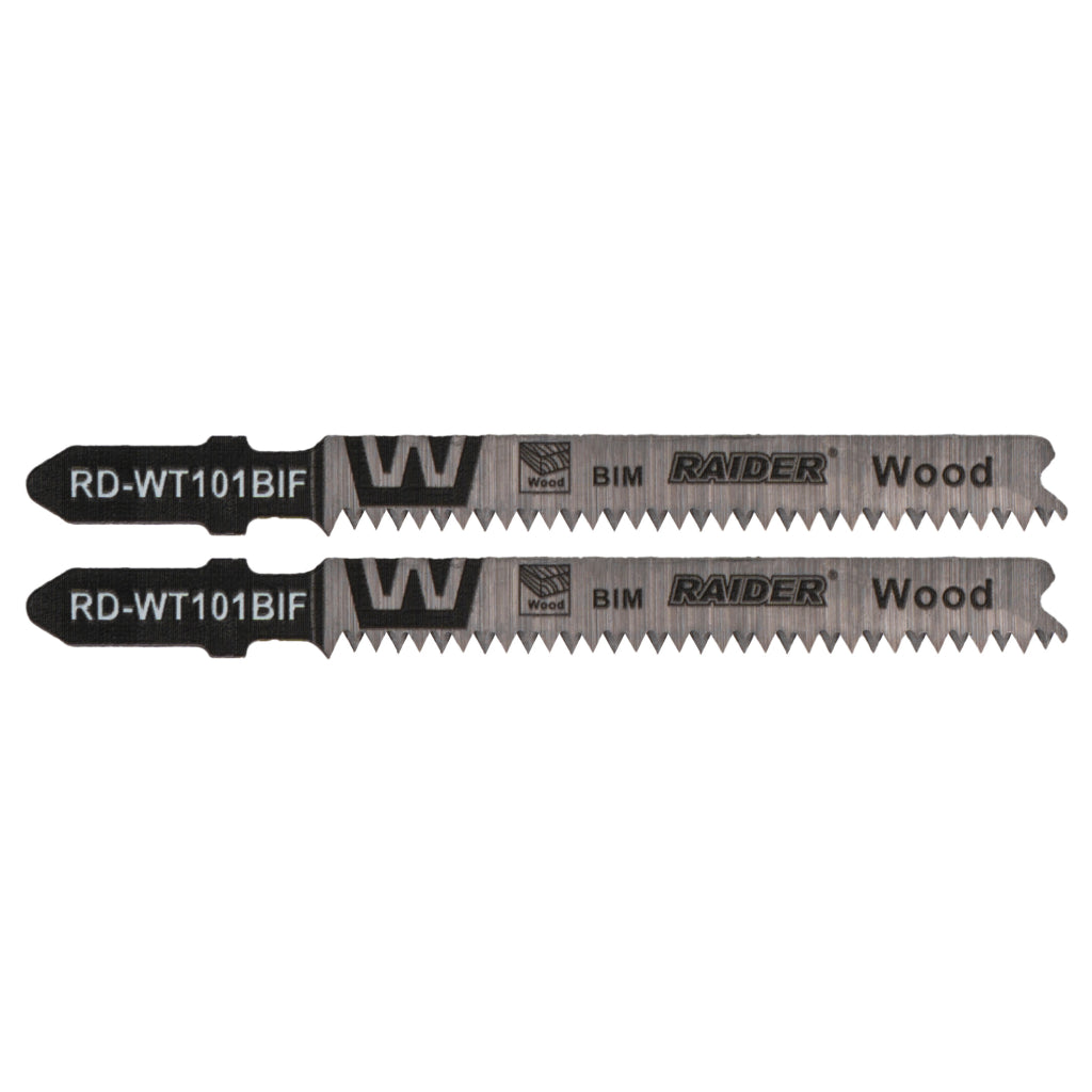 Raider Accessories Set 2 lame fierastrau pendular lemn 125x4.0mm 6TPI WT544D