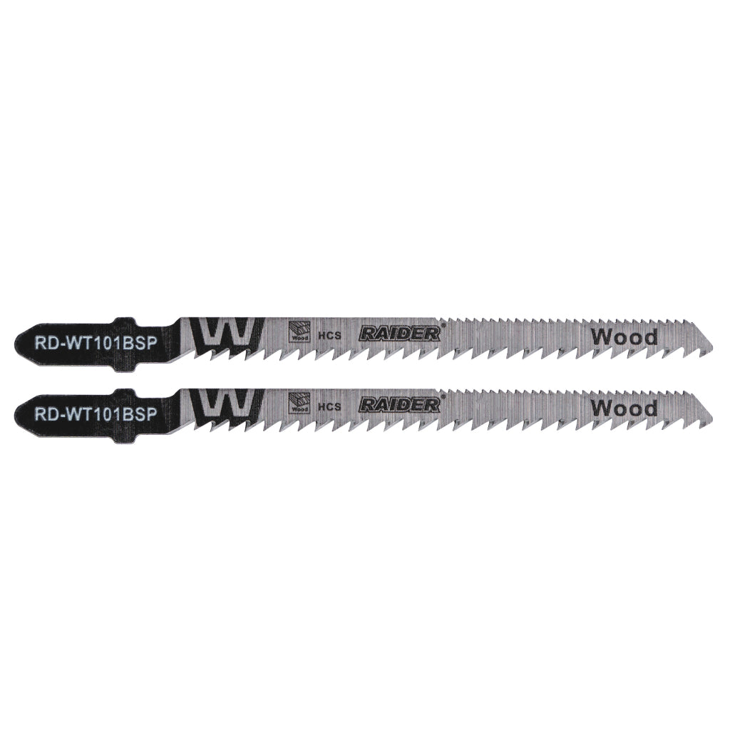 Raider Accessories Set 2 lame fierastrau pendular lemn 75x1.2/2.5mm 10/21TPI