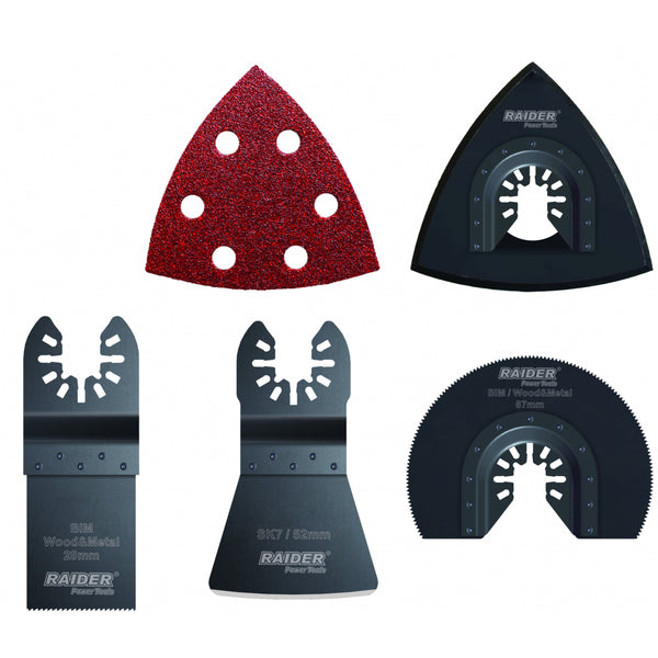 Raider set 10 piese rezerve pentru unealta multifunctionala OMT