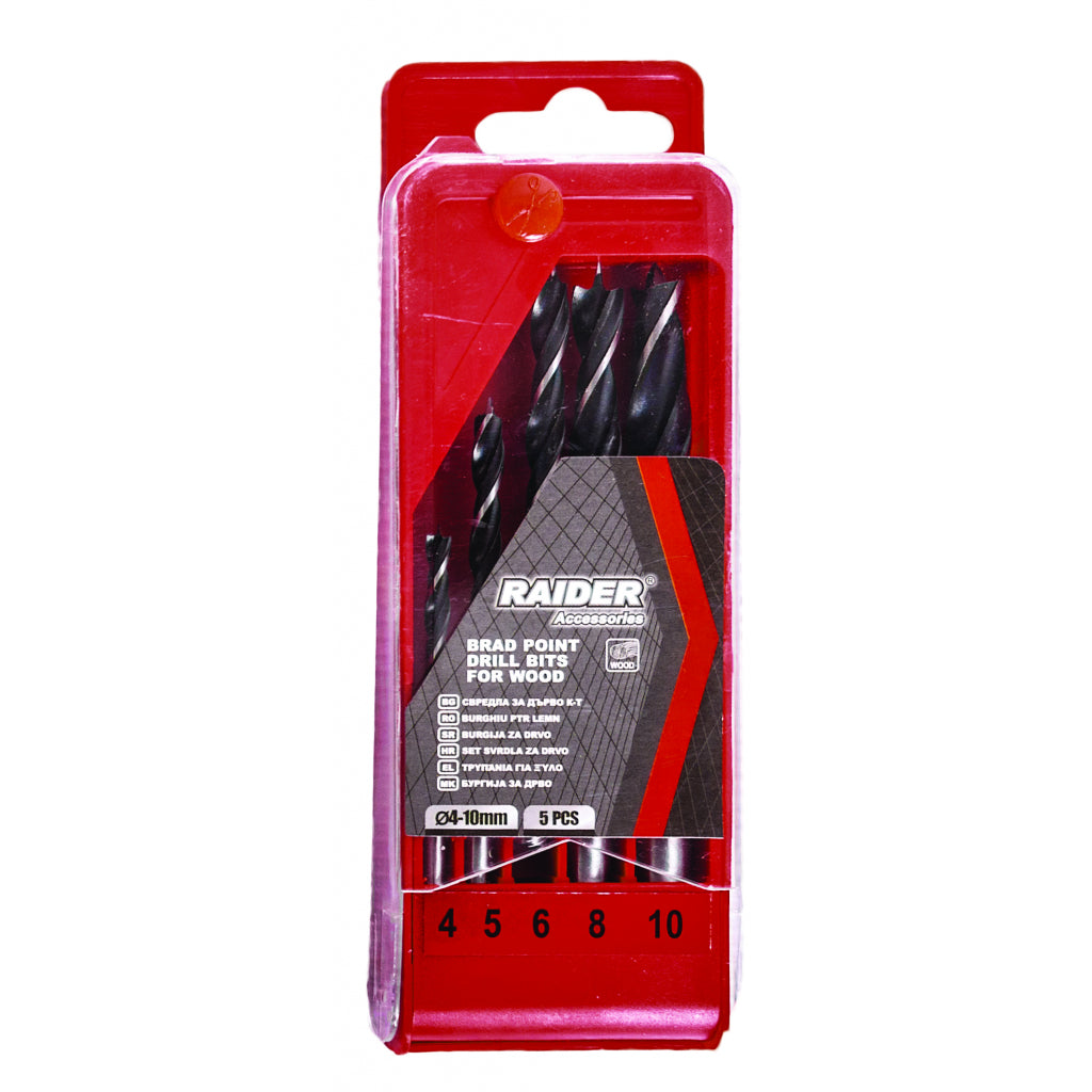 Raider Accessories Set 5 burghie lemn ø4-10mm
