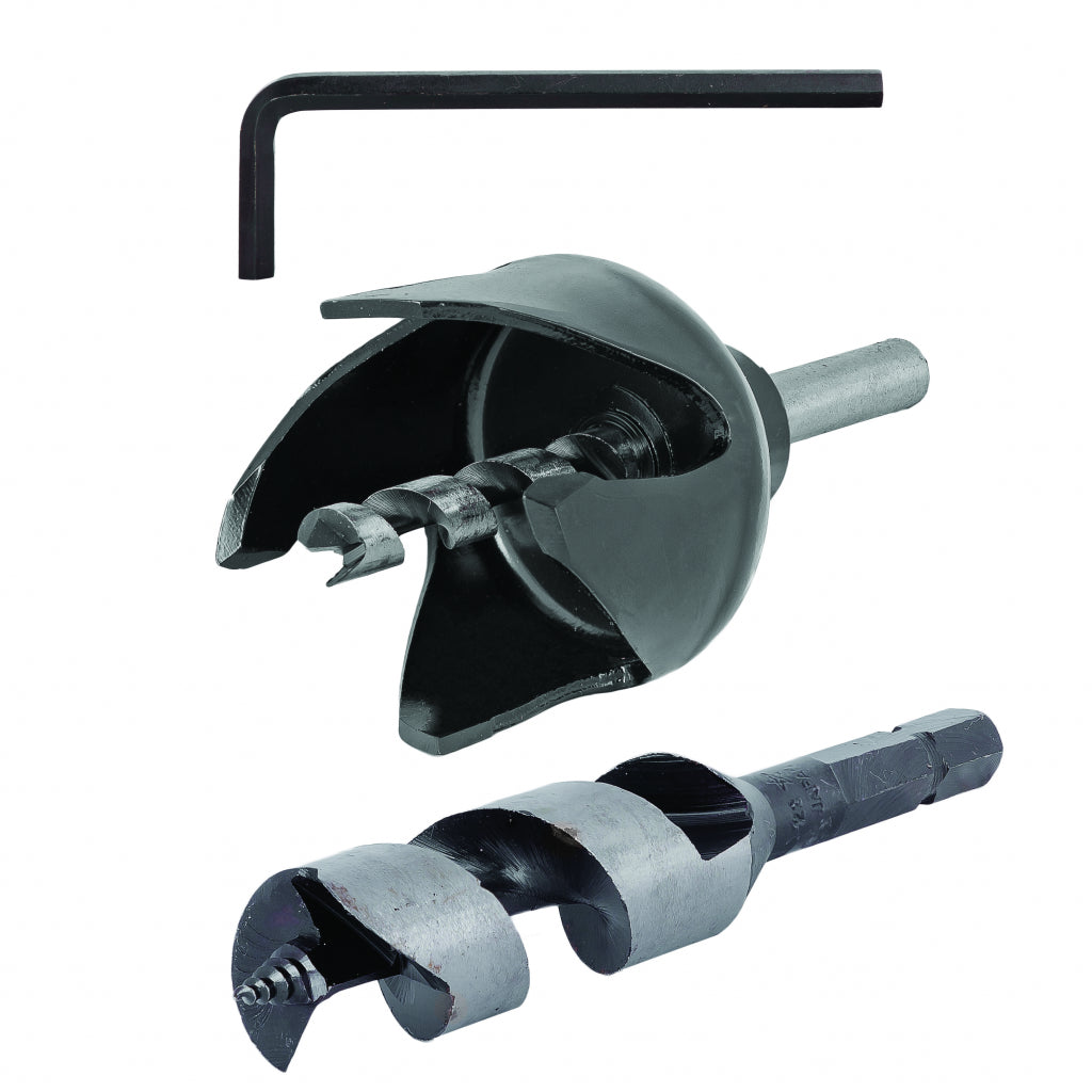 Raider Accessories Set carota 54mm si burghiu pentru lemn ø22mm