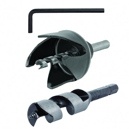 Raider Accessories Set carota 54mm si burghiu pentru lemn ø22mm