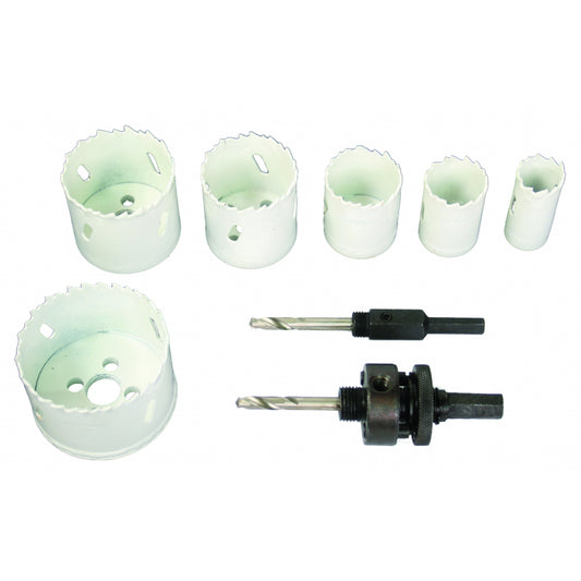 Raider Accessories Set 9 freze pentru gaurire lemn 22-64mm