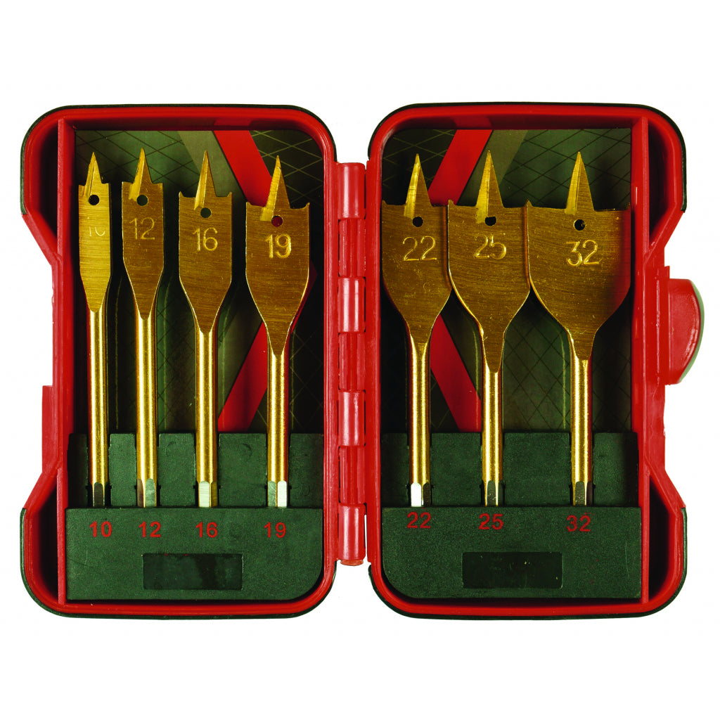 Raider Accessories Set 7 burghie plate pentru lemn ø10-32mm