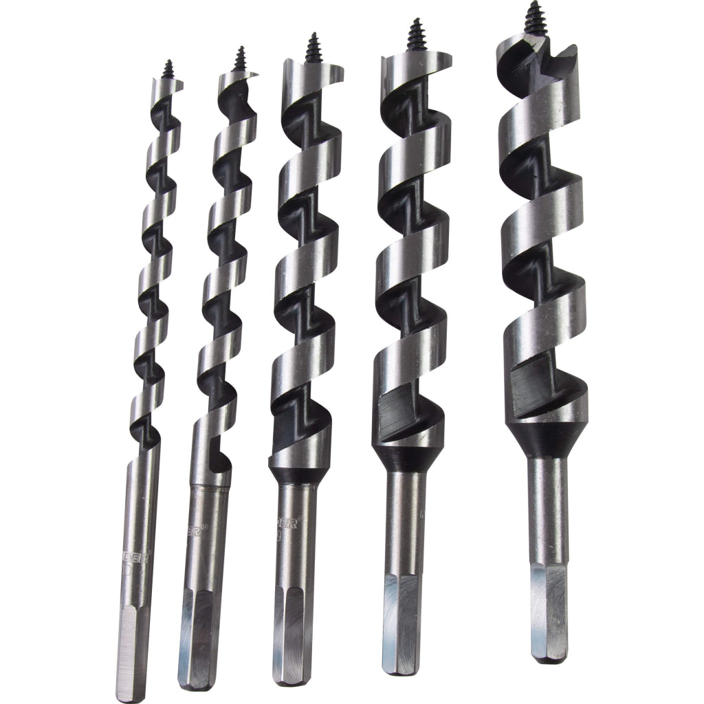 Raider Accessories Set 5 burghie lemn ø10-22 x 25mm