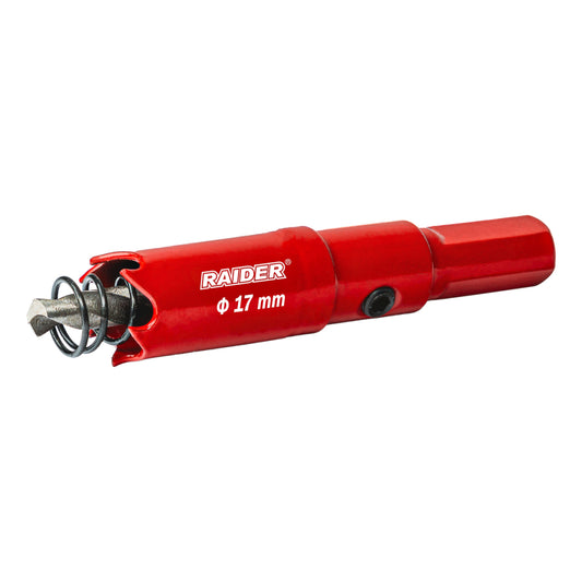 Raider Accessories Carota bi-metal HSS ø17mm cu burghiu pilot RD