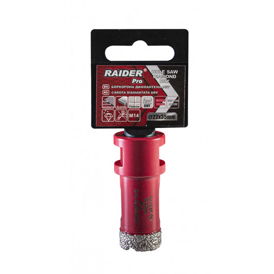 Raider Accessories Freza diamantata pentru frezare uscata M14 x 22mm
