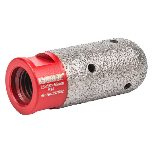 Raider Accessories Freza diamantata tip bit pentru gaurit ceramica M14 ø25x50x65mm