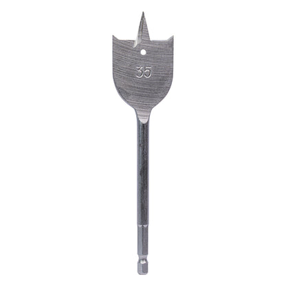 Raider Accessories Burghiu lemn plat hex ¼ ø35mm