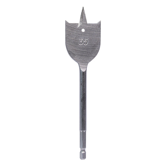 Raider Accessories Burghiu lemn plat hex ¼ ø35mm