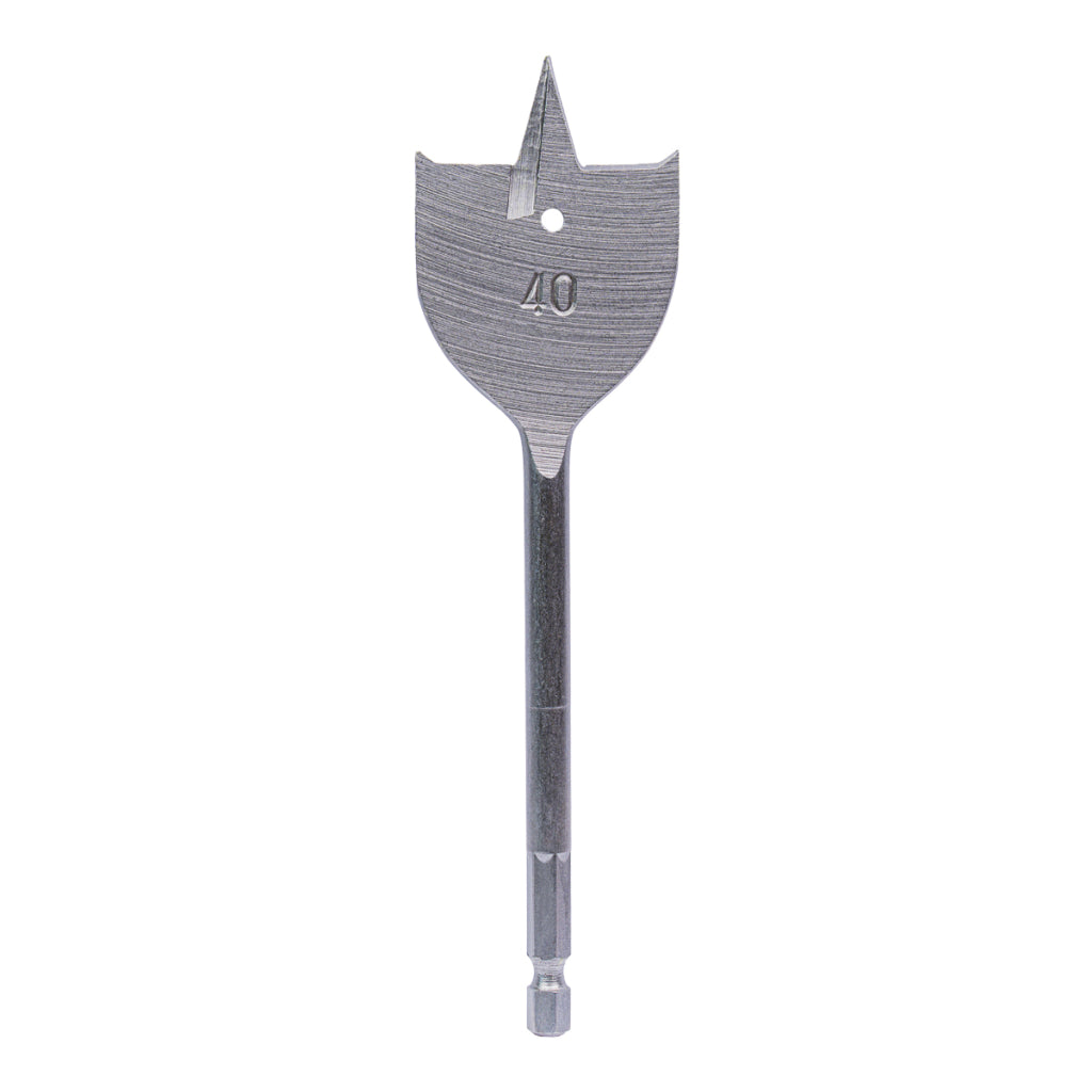 Raider Accessories Burghiu lemn plat hex ¼ ø40mm