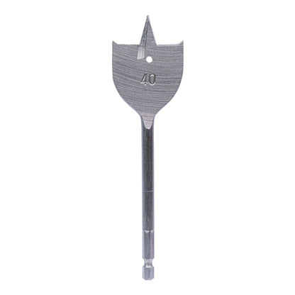Raider Accessories Burghiu lemn plat hex ¼ ø40mm