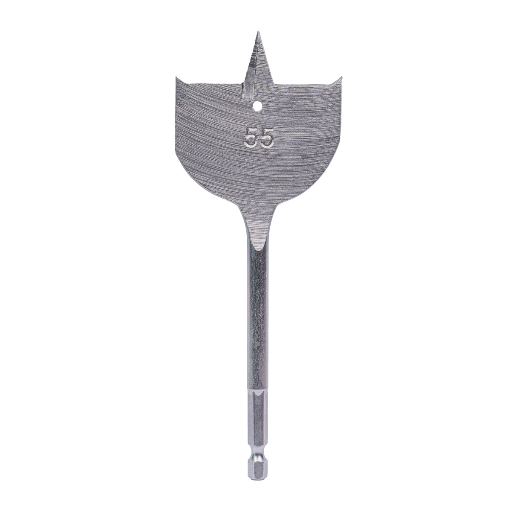 Raider Accessories Burghiu lemn plat hex ¼ ø55mm