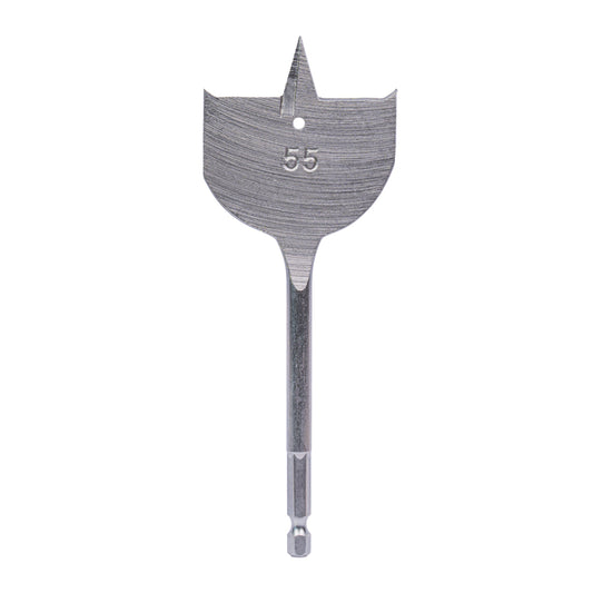 Raider Accessories Burghiu lemn plat hex ¼ ø55mm