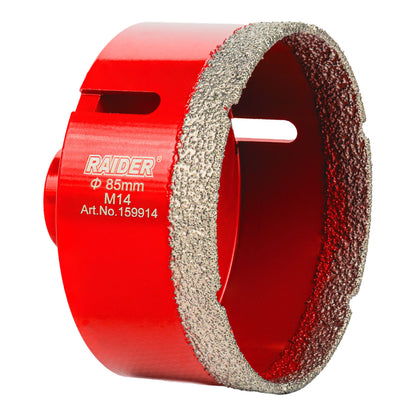 Raider Accessories Carota diamantata pentru Carotare uscata M14 Ø85mm