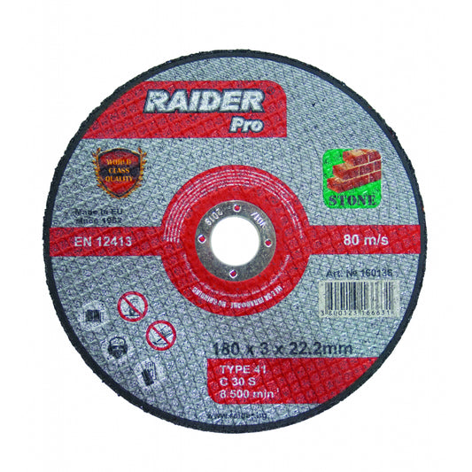 Raider Accessories Disc pentru taiat piatra 115х3х22.2mm RDP
