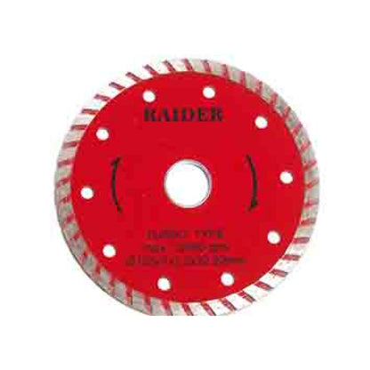 Raider Accessories Disc diamantat Turbo 125x22.2mm RD-DD06