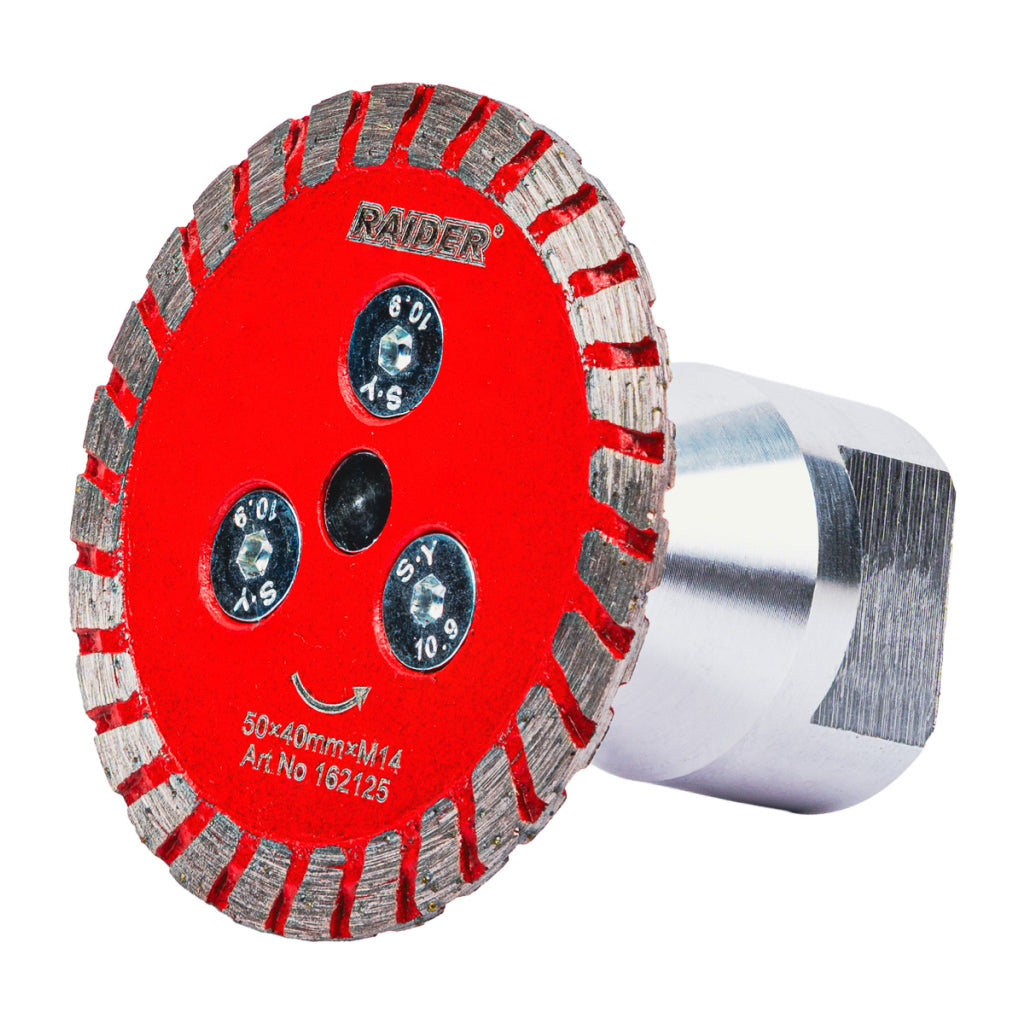 Raider Accessories Disc diamantat segmentat uscat M14 50x40mm