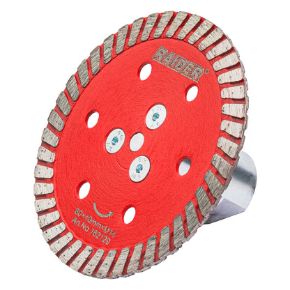Raider Accessories Disc diamantat segmentat uscat M14 80x40mm