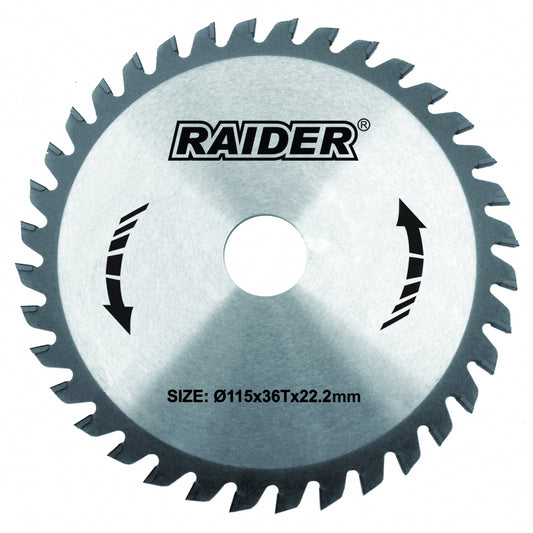 Raider Accessories Disc circular pentru lemn 180х24Тх20.0mm RD-SB01