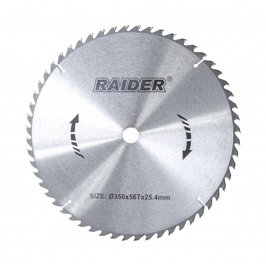 Raider Accessories Disc circular pentru lemn 350x56Tx25.4mm RD-SB08