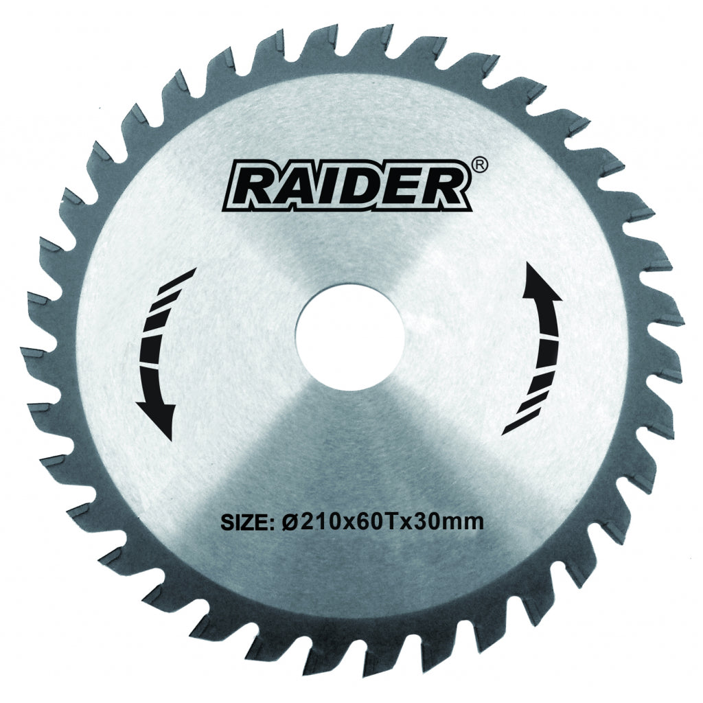 Raider Accessories Disc circular pentru lemn 210x60Tx30mm