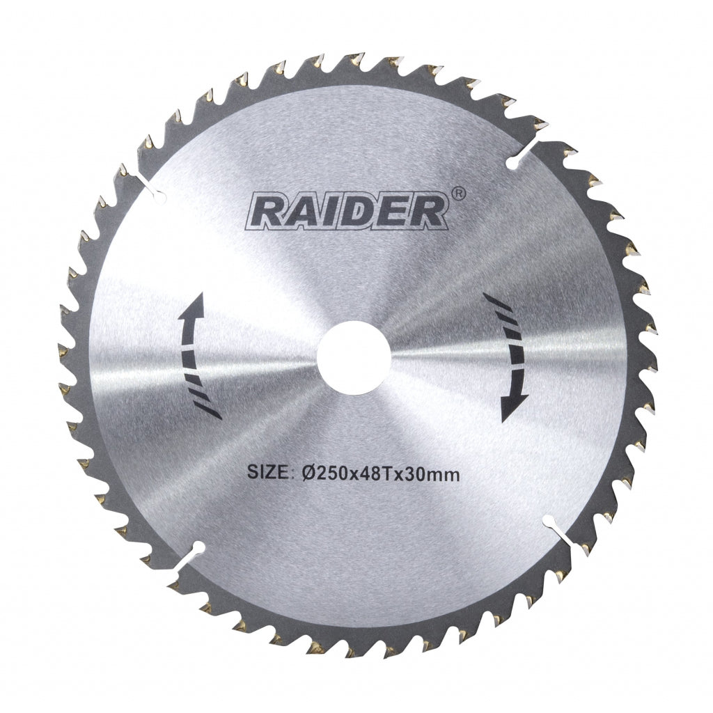 Raider Accessories Disc circular pentru lemn 250x48Tx30mm