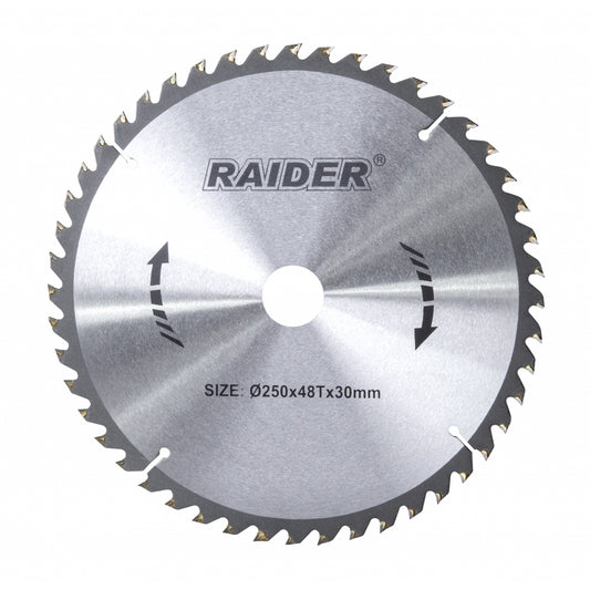 Raider Accessories Disc circular pentru lemn 250x48Tx30mm