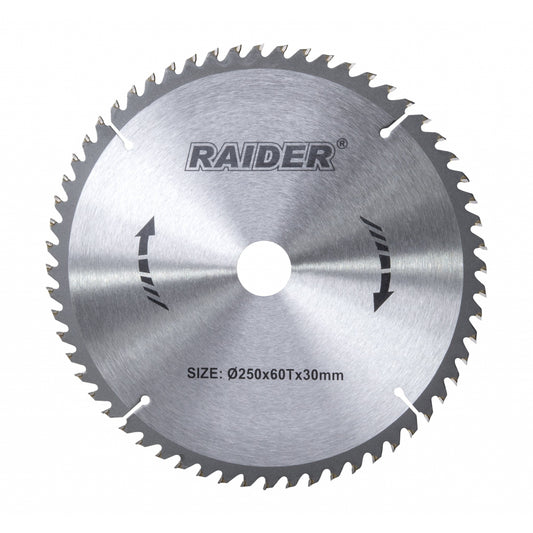Raider Accessories Disc circular pentru lemn 250x60Tx30mm