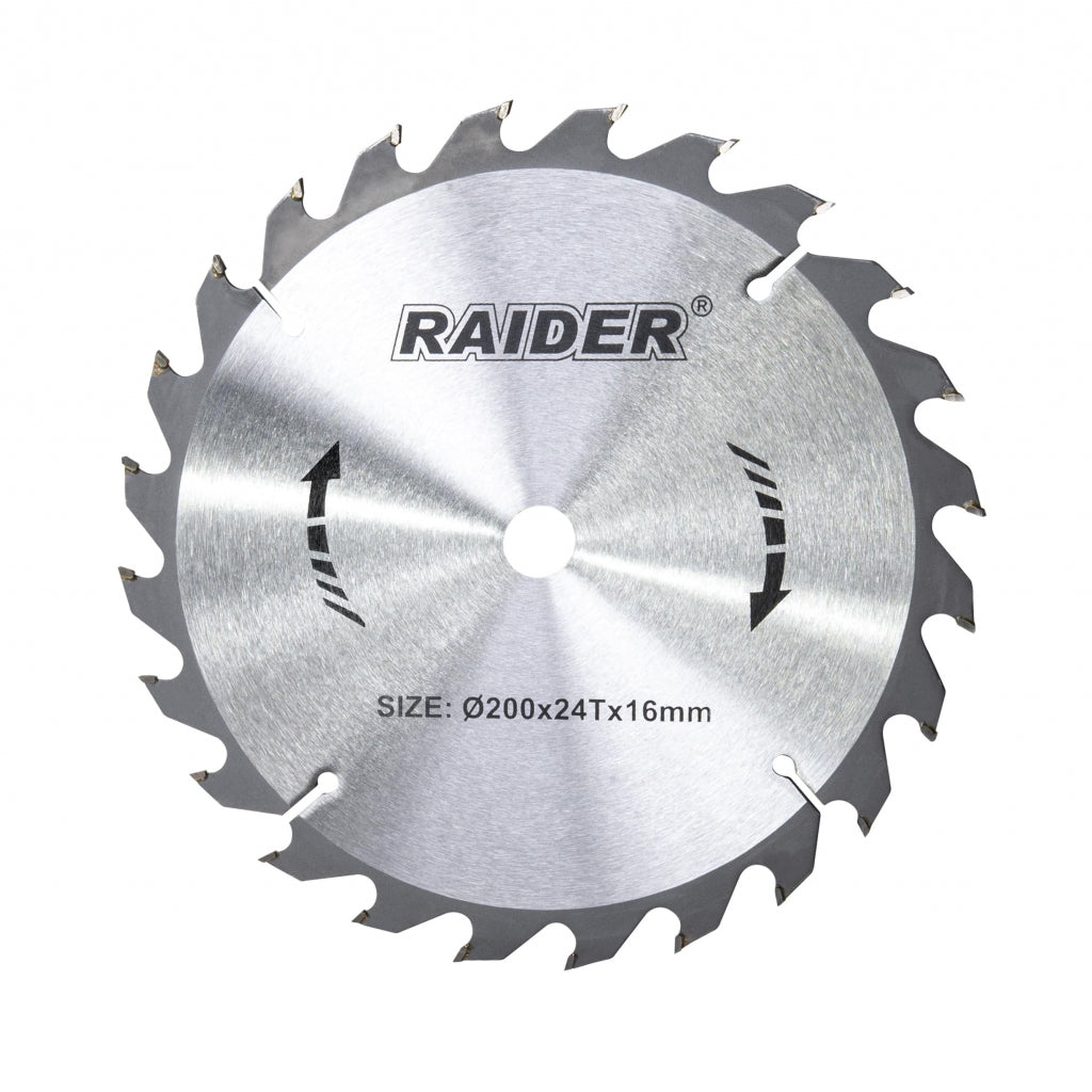 Raider Accessories Disc circular pentru lemn 200х24Tх16.0mm