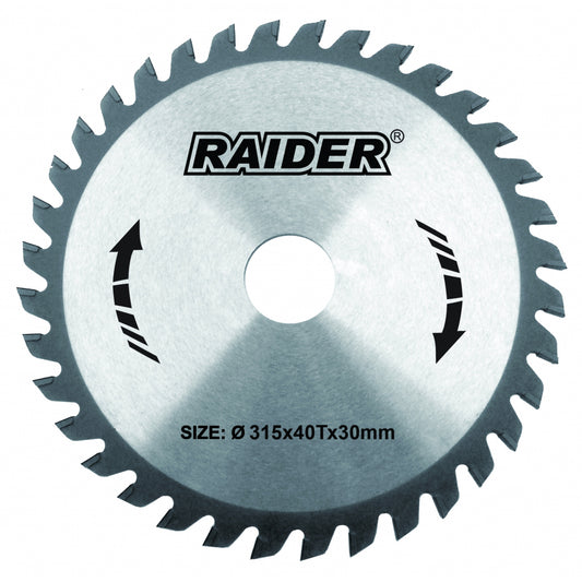 Raider Accessories Disc circular pentru lemn 185x60Tx20.0mm