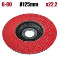 Raider Accessories Disc circular cu lamele smirghel ceramic ø125mm G80