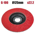 Raider Accessories Disc circular cu lamele smirghel ceramic ø125mm G100