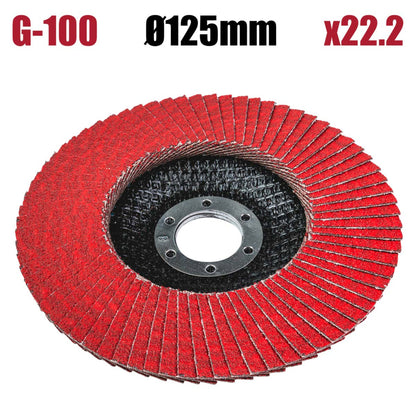 Raider Accessories Disc circular cu lamele smirghel ceramic ø125mm G100