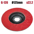 Raider Accessories Disc circular cu lamele smirghel ceramic ø125mm G120