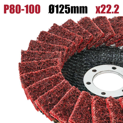 Raider Accessories Disc lamelar netesut ø125mm mediu rosu