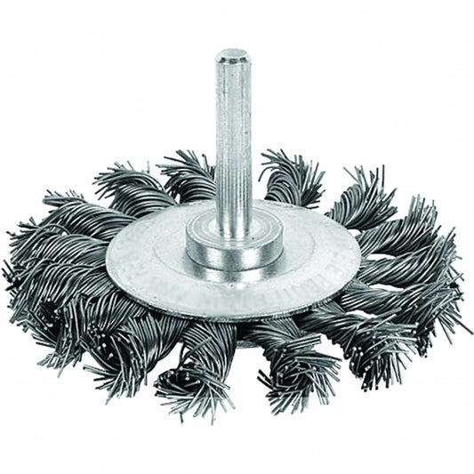 Raider Accessories Perie circulara rotativa cu tija 75mm