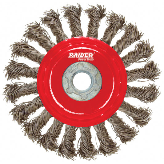 Raider Accessories Perie circulara rotativa pentru polizor unghiular 75mm