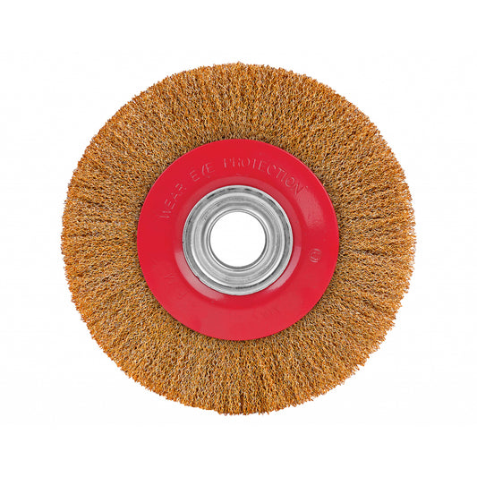 Raider Accessories Perie circulara din sarma otel acoperire alama 150mm