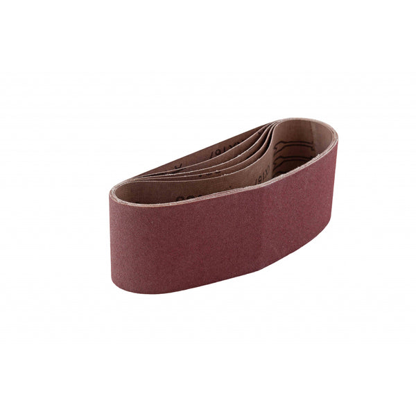 Raider set 5 coli de smirghel 75x457mm pentru slefuitor cu banda