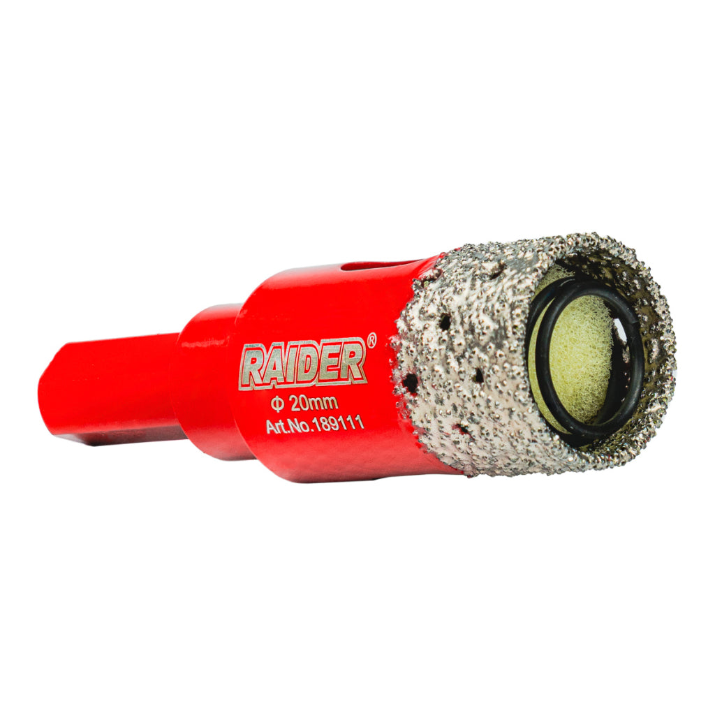 Raider Accessories Carota diamantata cu arc pentru Carotare umeda HEX Ø20mm