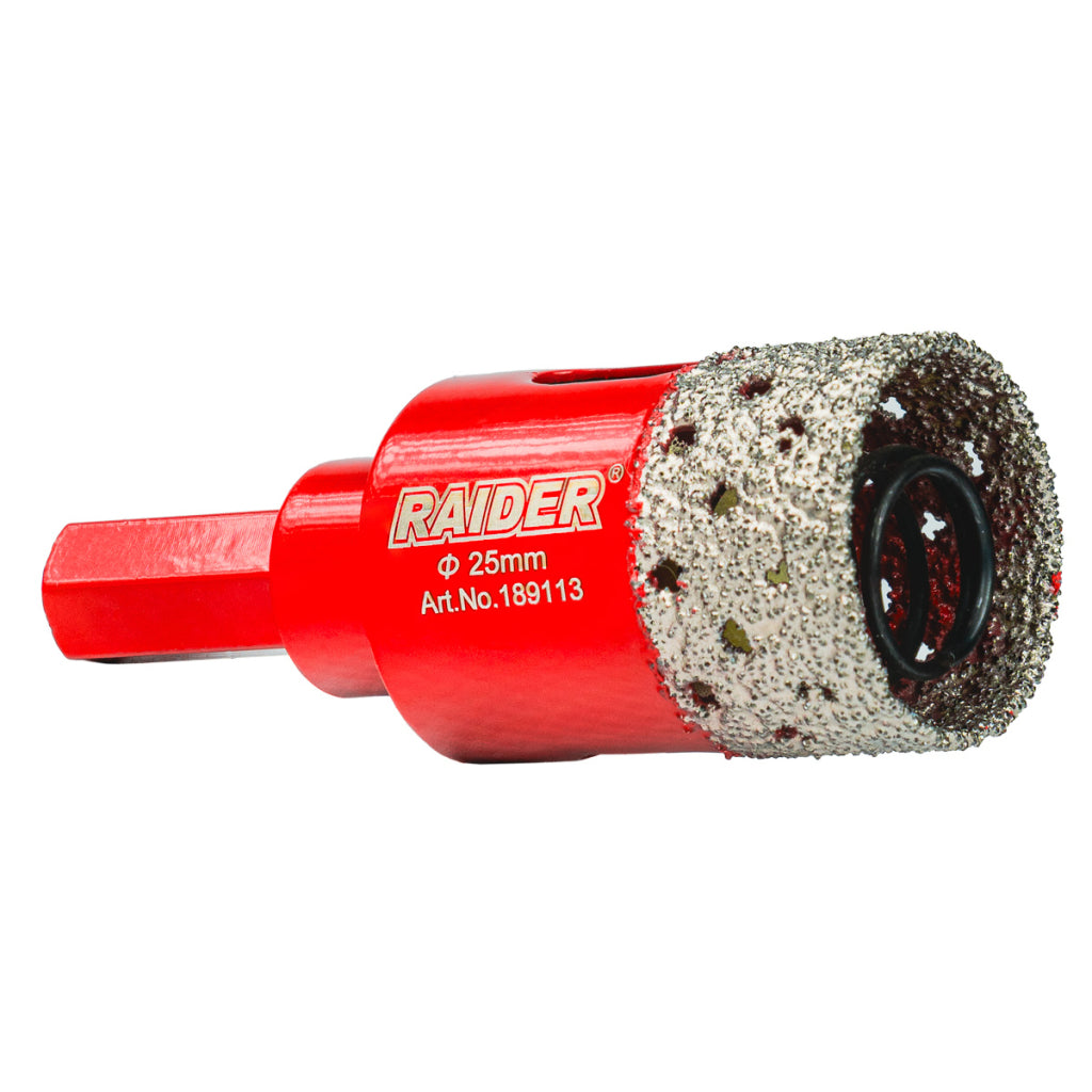 Raider Accessories Carota diamantata cu arc pentru Carotare umeda HEX Ø25mm