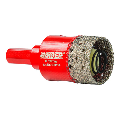 Raider Accessories Carota diamantata cu arc pentru Carotare umeda HEX Ø28mm
