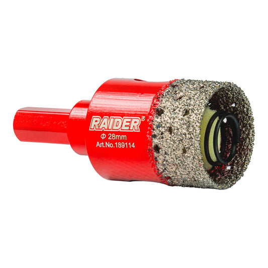 Raider Accessories Carota diamantata cu arc pentru Carotare umeda HEX Ø28mm