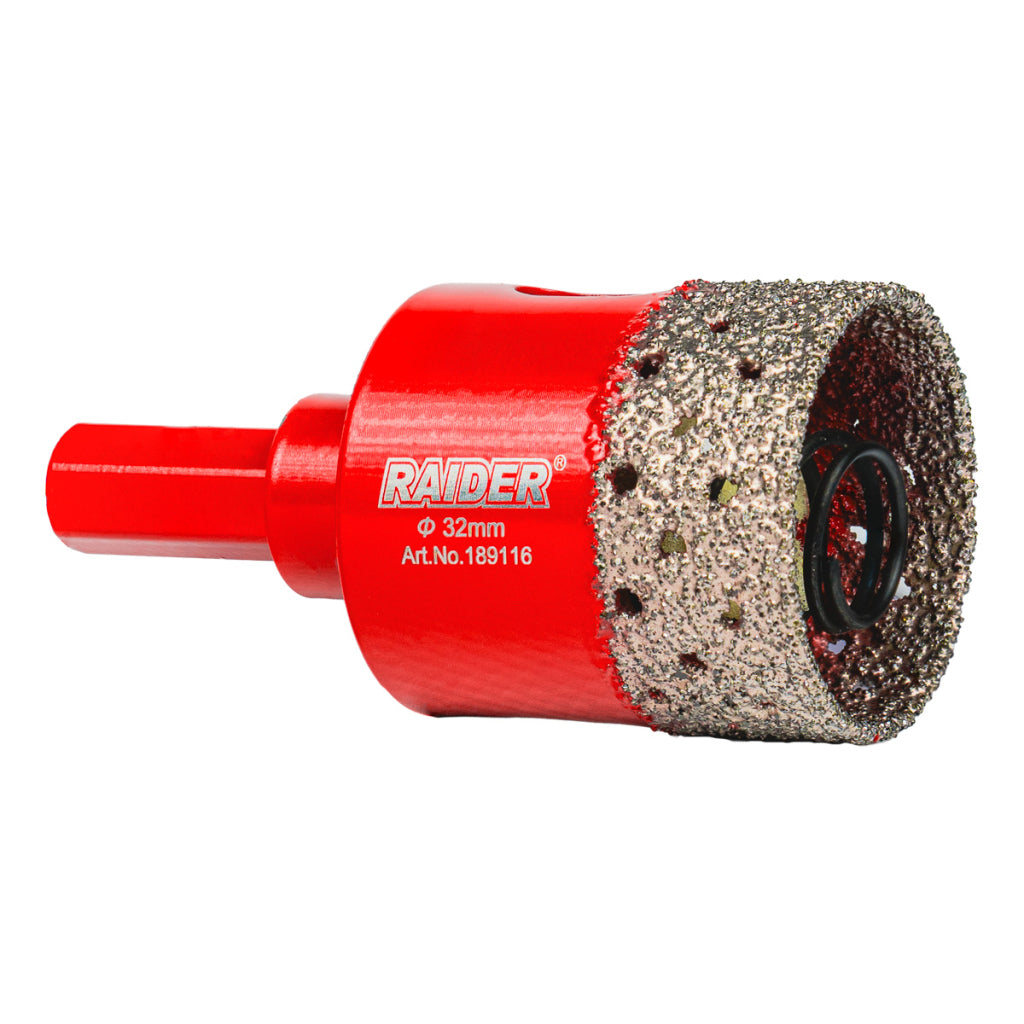 Raider Accessories Carota diamantata cu arc pentru Carotare umeda HEX Ø32mm