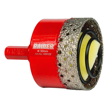 Raider Accessories Carota diamantata cu arc pentru Carotare umeda HEX Ø50mm